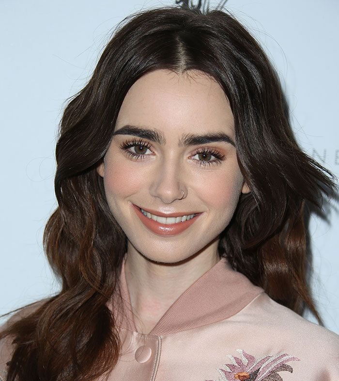 Lily Collins Brows