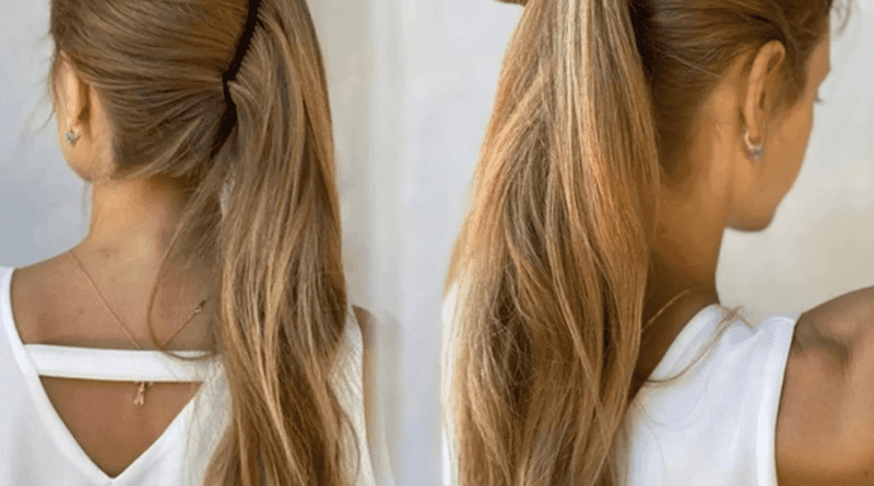 80s Hair Trend Of Banana Clip