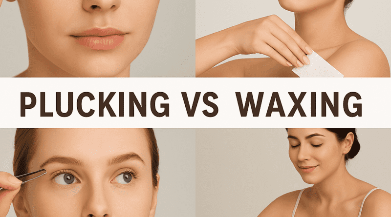 Plucking vs. Waxing